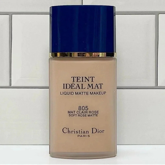 Dior 805 Soft Rose Matte Teint Ideale Mat Liquid Matte Makeup - Picture 1 of 1